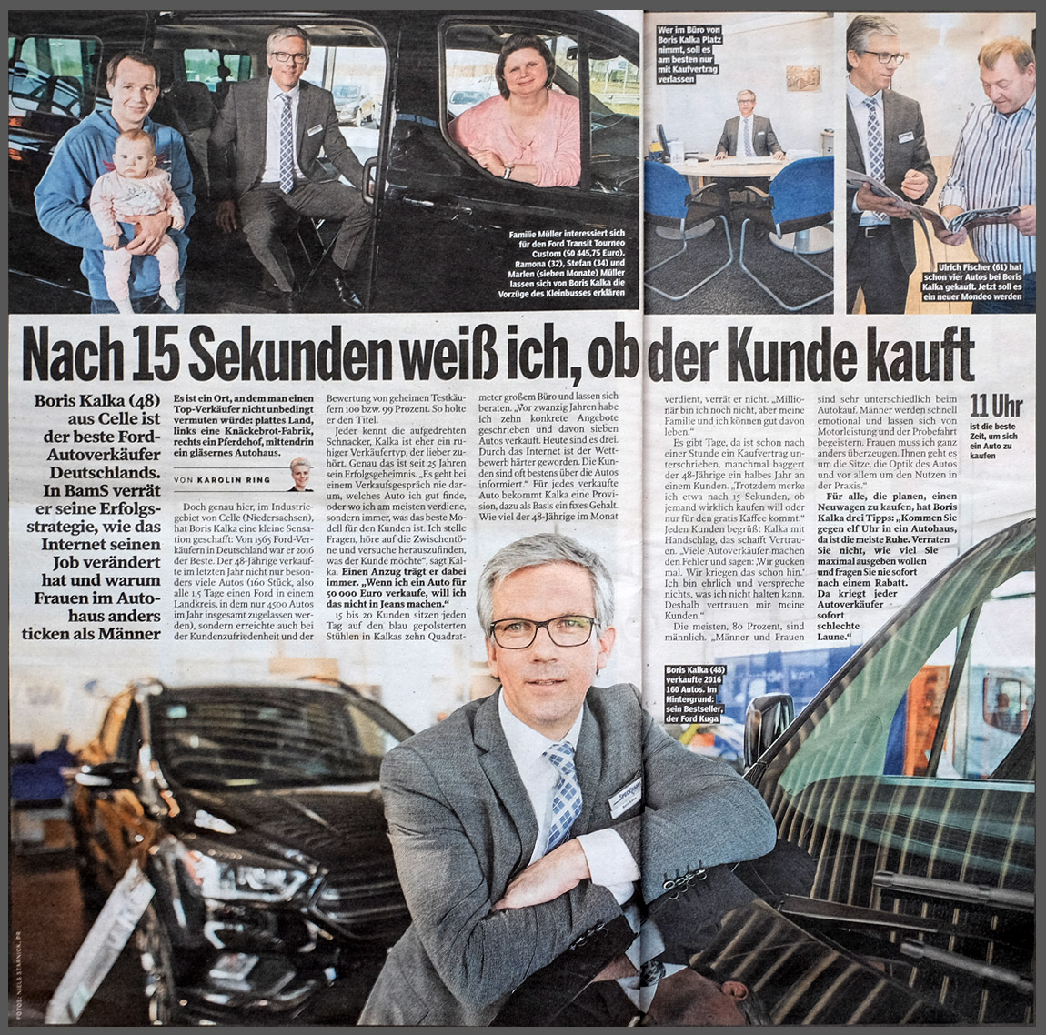 Bester Ford-Verkäufer Deutschlands 2016