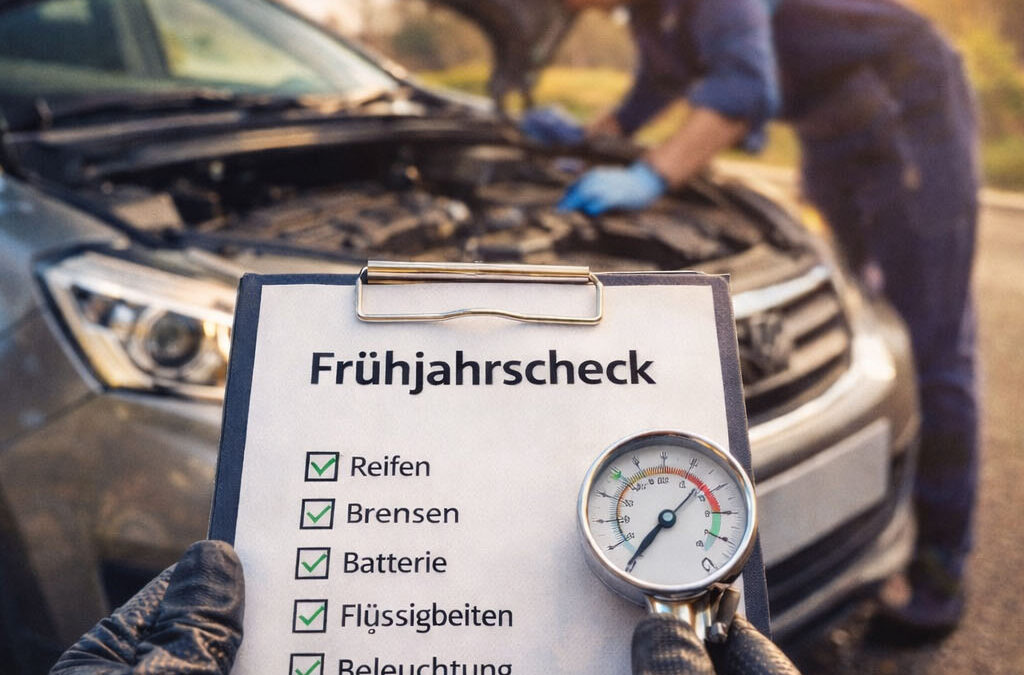 Frühjahrscheck fürs Auto – Sicher in die warme Jahreszeit starten