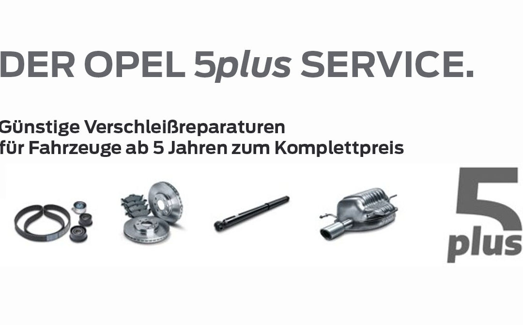 Der Opel 5plus Service