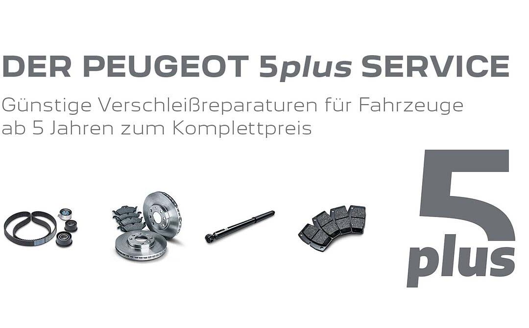 Der Peugeot 5plus Service