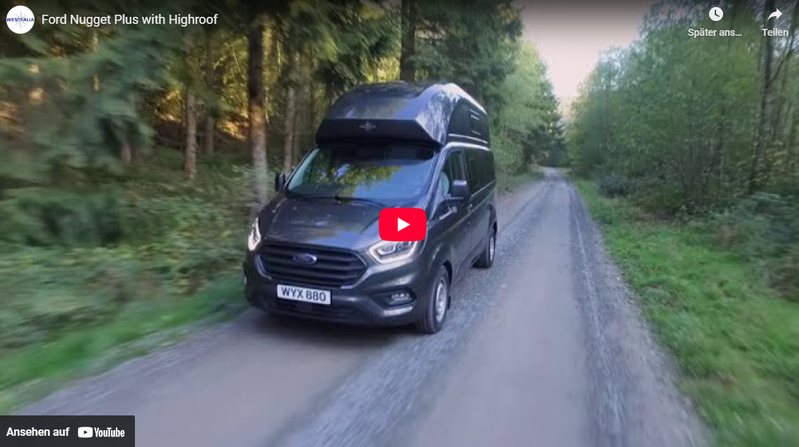 Ford Nugget Plus Grundriss